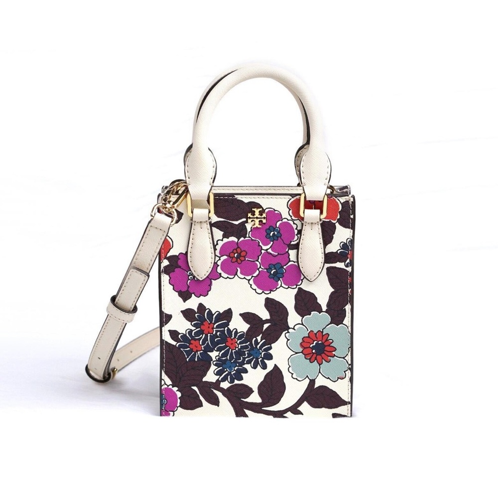 ⭐️price drop!⭐️NWT Tory Burch Emerson printed mini shopper tote, crossbody bag
